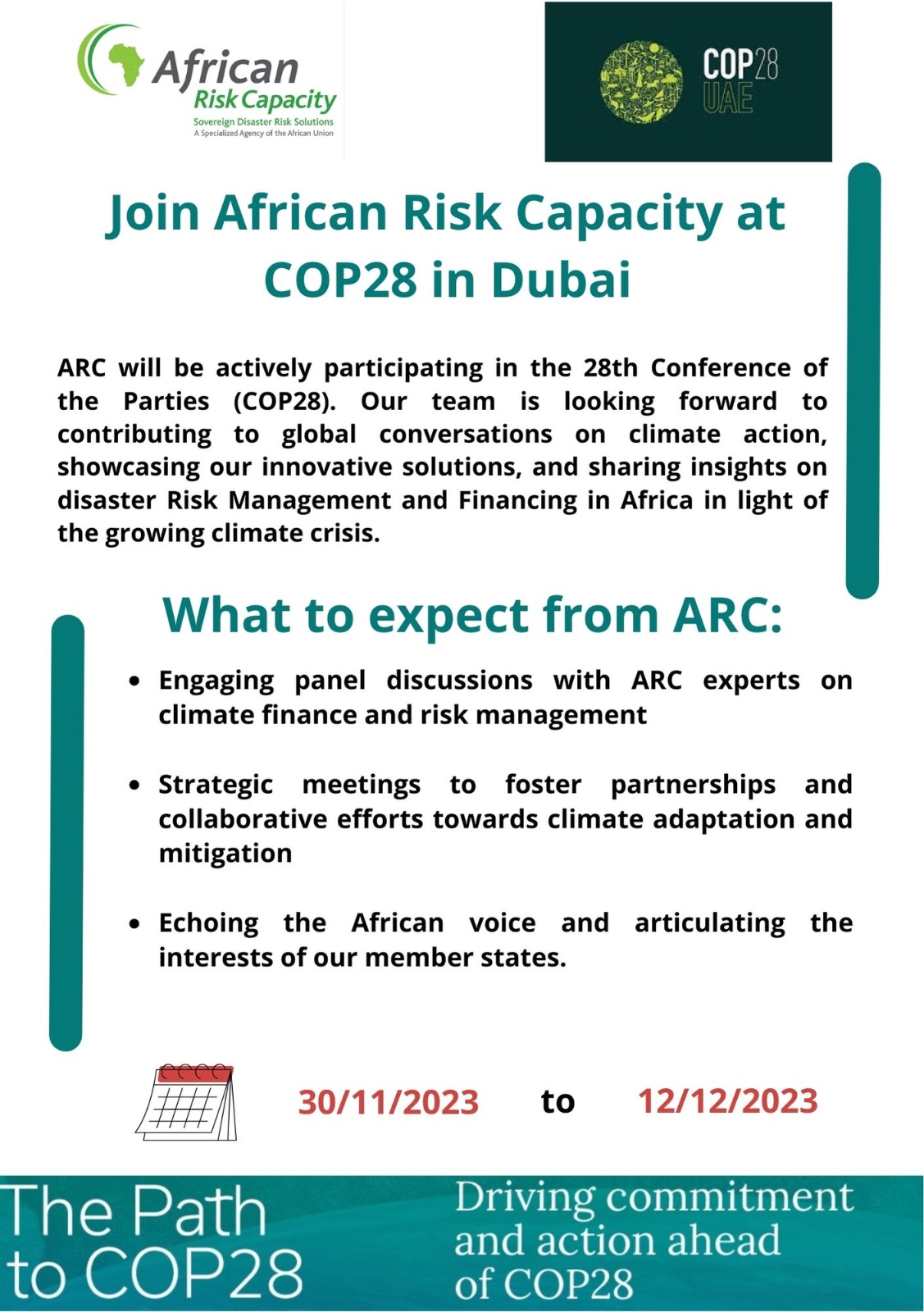 ARC COP28 African Risk Capacity Group