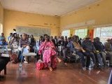 Meeting with traditional and religious leaders in Dotito