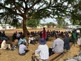 Public event with community in Dotito