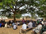 Public event with community in Dotito