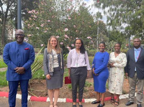 ARC Management meets Representatives from the Pan-African and Regional Development of the Canadian Embassy for Ethiopia